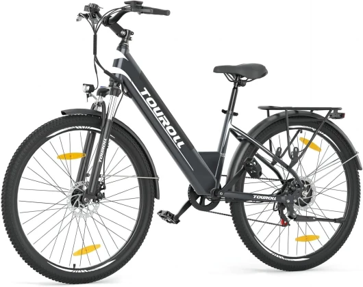 J1/J1 St Vélo Électrique, 27.5" vélo électrique Adulte, Vélo de Trekking avec Moteur 250 W, Batterie 15.6AH, Autonomie 100 km, E-Bike, vélo électrique Urbain